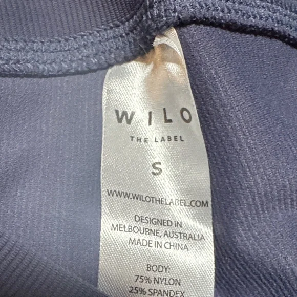 Women's Navy High-Waisted Shorts - Picture 7 of 7